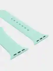 Бирюзовый ремешок, силиконовый, цветной, для Apple Watch, 38, 40, 42, 44, 45, 49 мм