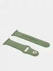 Лесной зеленый ремешок, силиконовый, цветной, для Apple Watch, 38, 40, 42, 44, 45, 49 мм