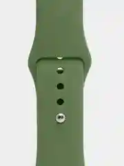 Лесной зеленый ремешок, силиконовый, цветной, для Apple Watch, 38, 40, 42, 44, 45, 49 мм