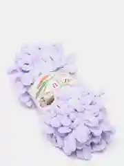 Лавандовый пряжа Alize Puffy, петельки большие, микрополиэстер, 100 г, 9 м