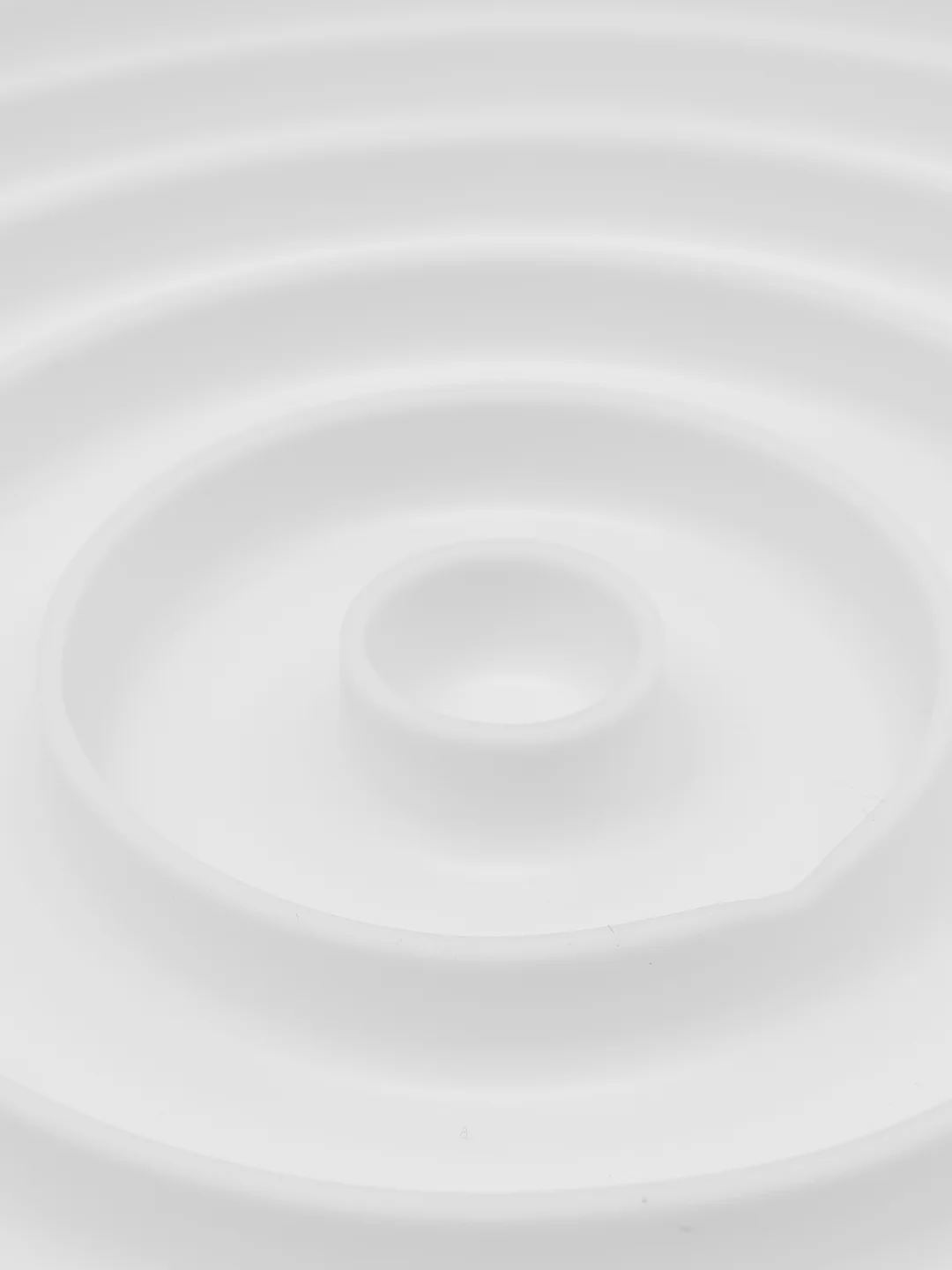 Форма силиконовая для выпечки, муссовых десертов, конфет, пирожных "Слои", цвет белый