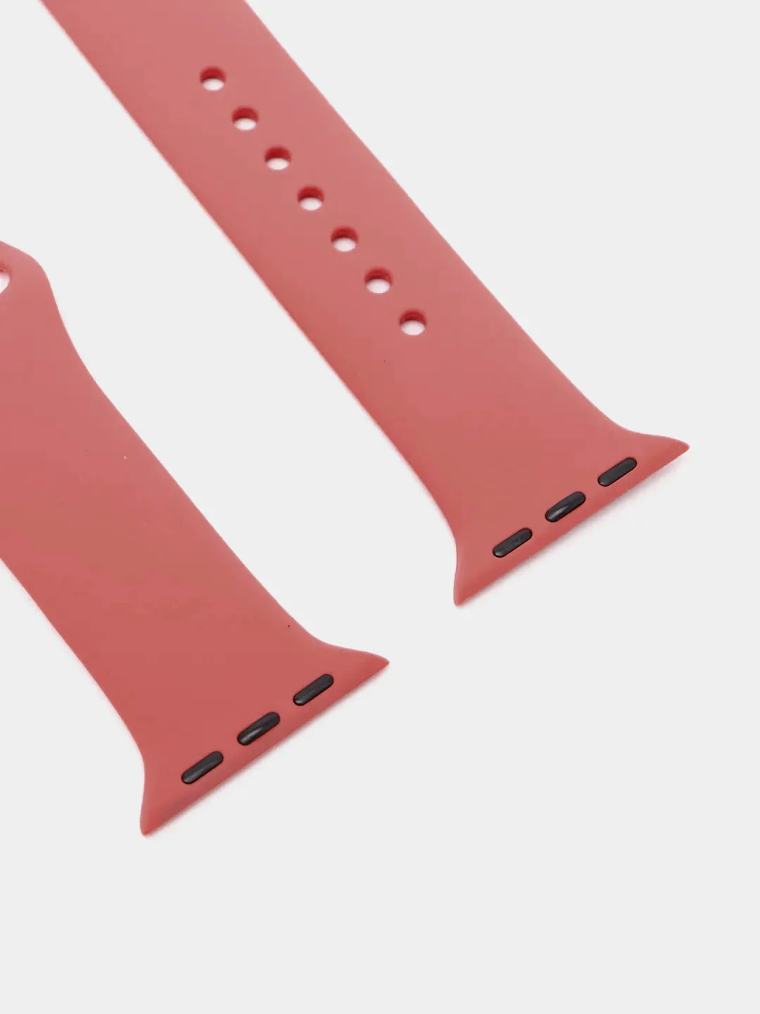 Коралловый ремешок, силиконовый, цветной, для Apple Watch, 38, 40, 42, 44, 45, 49 мм