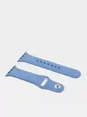 Синий ремешок, силиконовый, цветной, для Apple Watch, 38, 40, 42, 44, 45, 49 мм