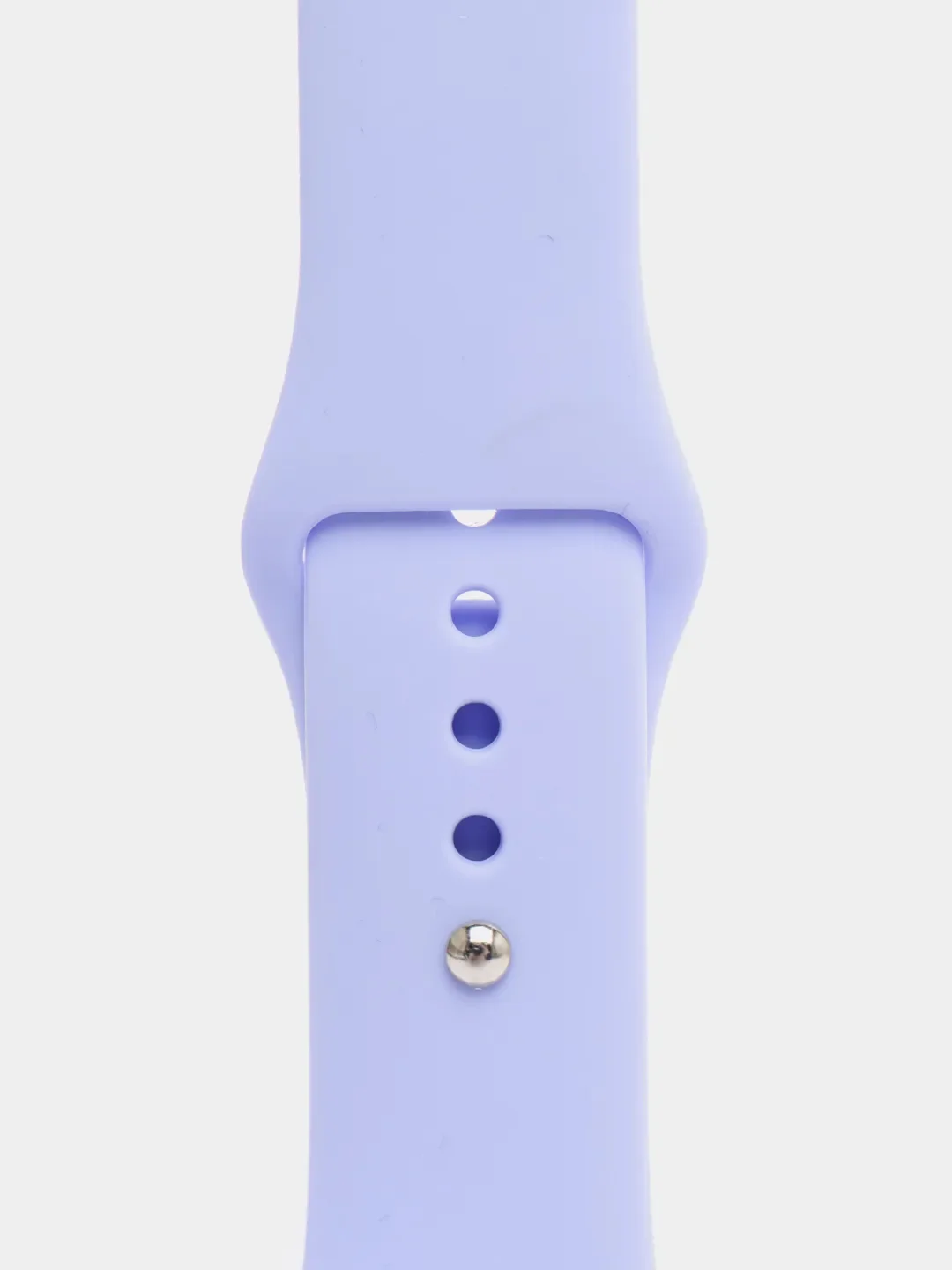 Лавандовый ремешок, силиконовый, цветной, для Apple Watch, 38, 40, 42, 44, 45, 49 мм