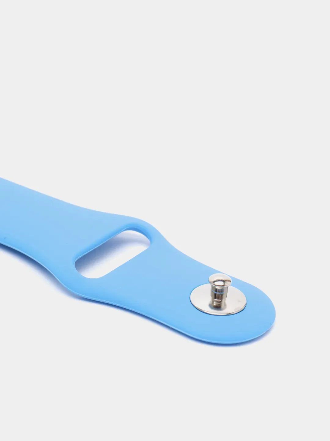 Голубой ремешок, силиконовый, цветной, для Apple Watch, 38, 40, 42, 44, 45, 49 мм