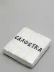 Ледяной салфетки бумажные однослойные, с приколом, 24 х 24 см, 20 штук, 17 вариантов