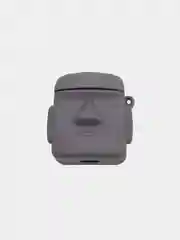 Угольный чехол для наушников AirPods 1/2 силиконовый