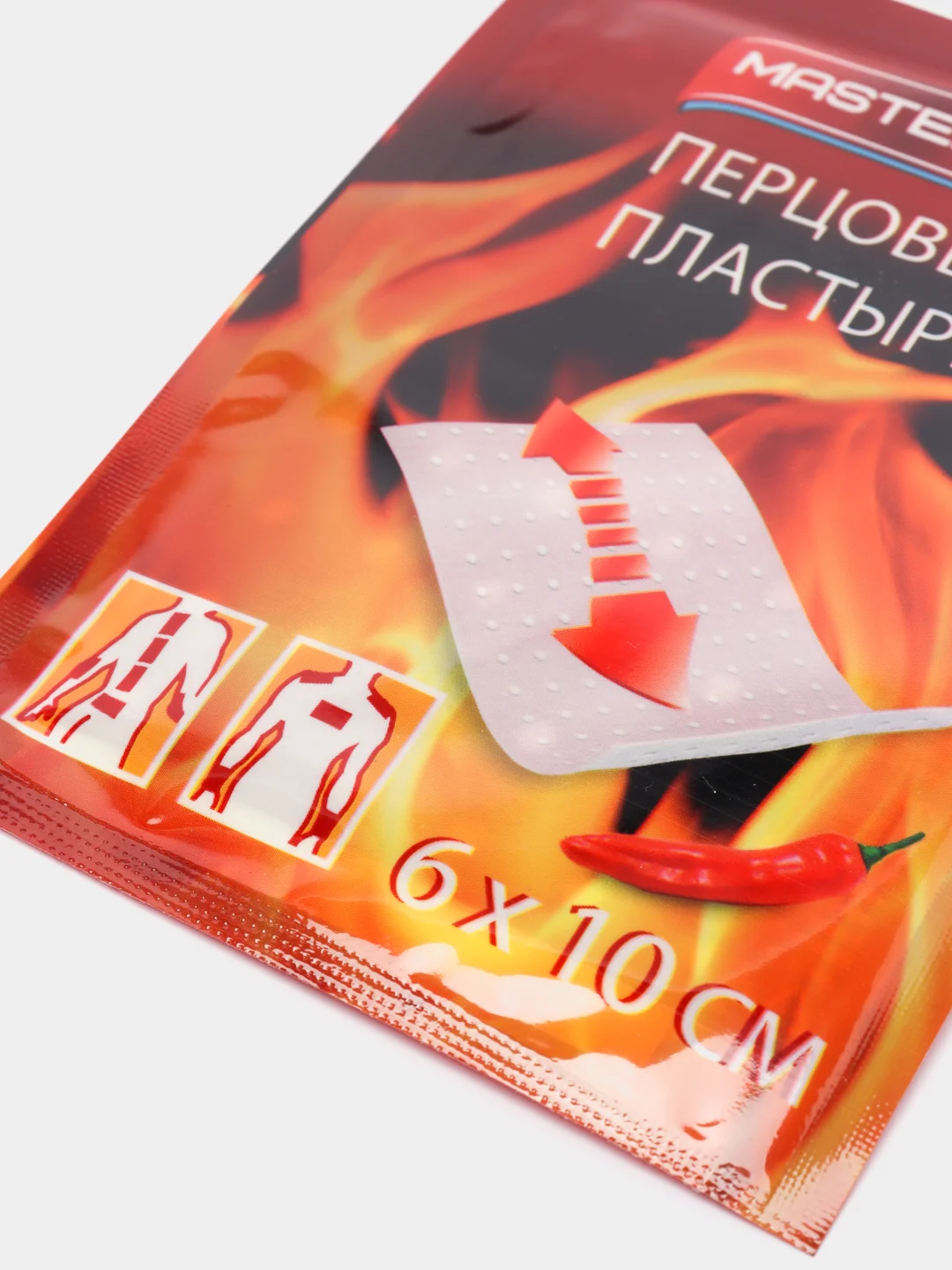 Перцовый пластырь 6*10 см медицинский