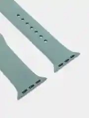 Бирюзовый силиконовый ремешок для Apple Watch 3, 4, 5, 6, 7, SE на 42, 40, 44