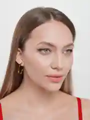 Белый серьги женские