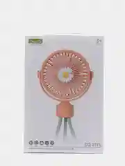 Синий вентилятор настольный