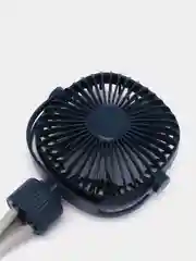 Синий вентилятор настольный