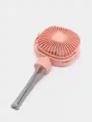 Розовый вентилятор настольный