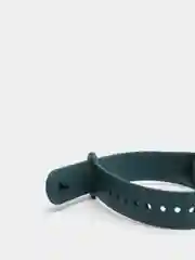 Тёмно-бирюзовый силиконовый ремешок Xiaomi Mi Band 3, Mi Band 4 (Сяоми Ми Бэнд 3, Ми Бэнд 4)