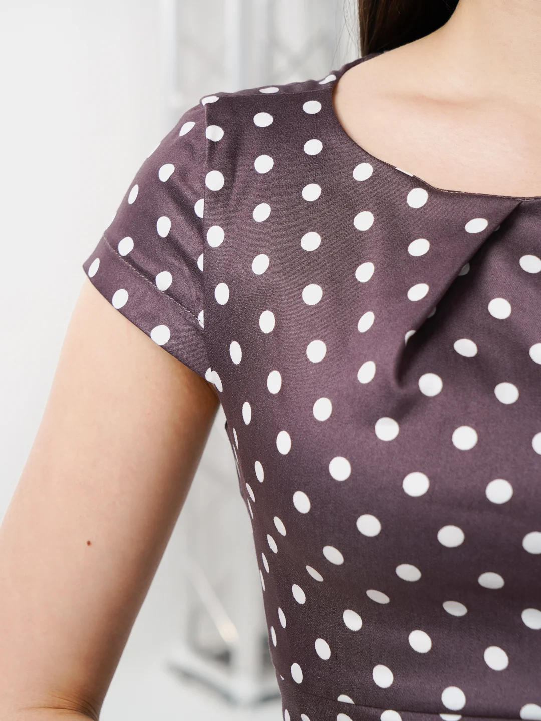 Бежевый платье 1001DRESS