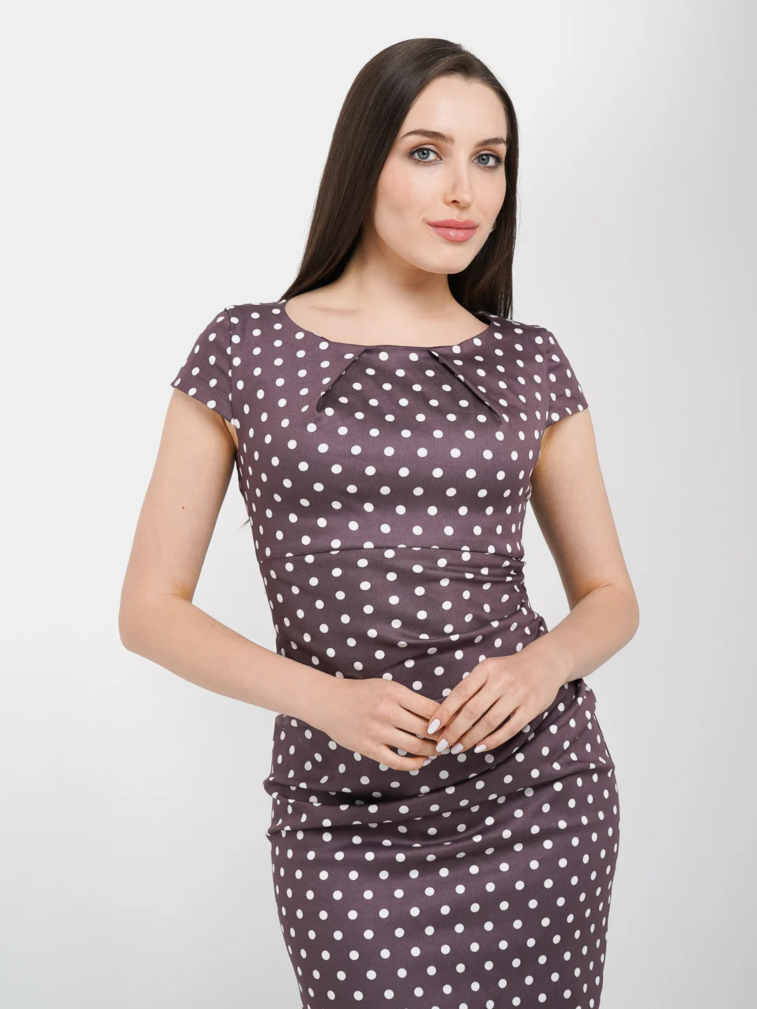 Бежевый платье 1001DRESS