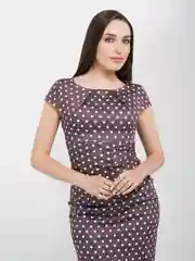 Бежевый платье 1001DRESS