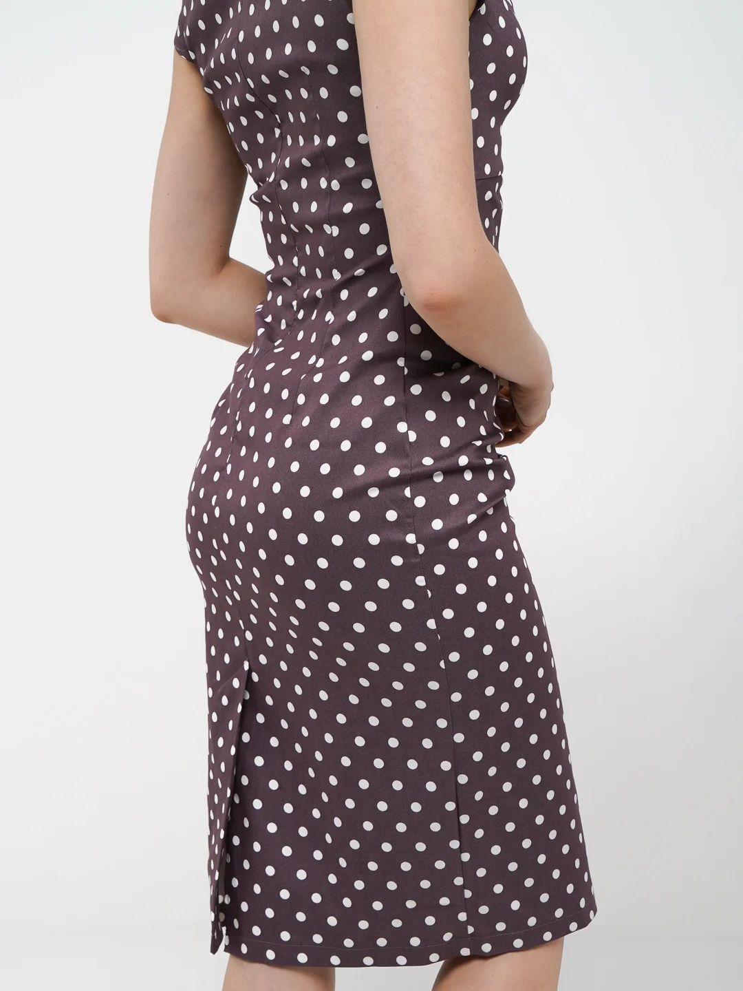 Бежевый платье 1001DRESS