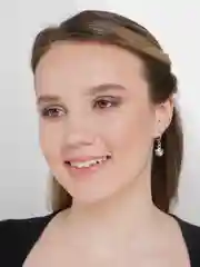 Серьги подвески с кристаллами / Серьги стразы