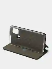 Черный чехол книжка для Samsung M31, Самсунг М31