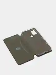 Черный чехол книжка для Samsung M31, Самсунг М31