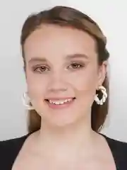 Белый серьги кольца в корейском стиле / серьги конго