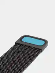 Черный металлический ремешок 20 мм для Xiaomi Amazfit / Samsung Galaxy Watch / Huawei Watch