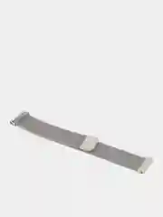 Серебряный металлический ремешок 20 мм для Xiaomi Amazfit / Samsung Galaxy Watch / Huawei Watch