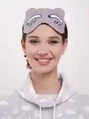 Лавандовый маска для сна, с охлаждающим гелем