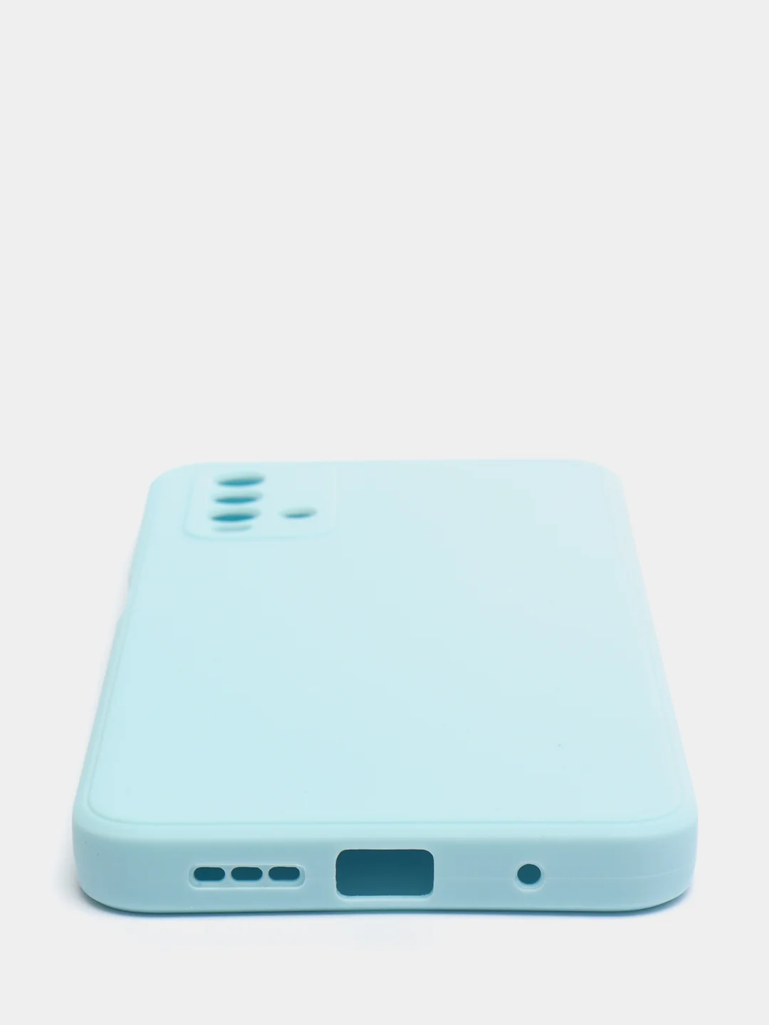 Ледяной чехол для Xiaomi Redmi 9T матовый силиконовый с защитой камер и бархатом внутри