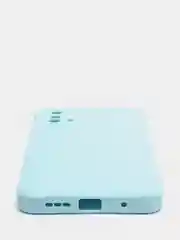 Ледяной чехол для Xiaomi Redmi 9T матовый силиконовый с защитой камер и бархатом внутри