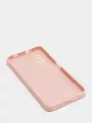 Коралловый меланж чехол для Xiaomi Redmi 9T матовый силиконовый с защитой камер и бархатом внутри