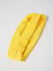 Желтый бандана на голову на резинке
