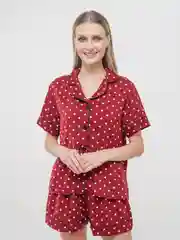 Багровый пижама Fashion