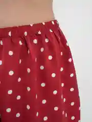 Багровый пижама Fashion