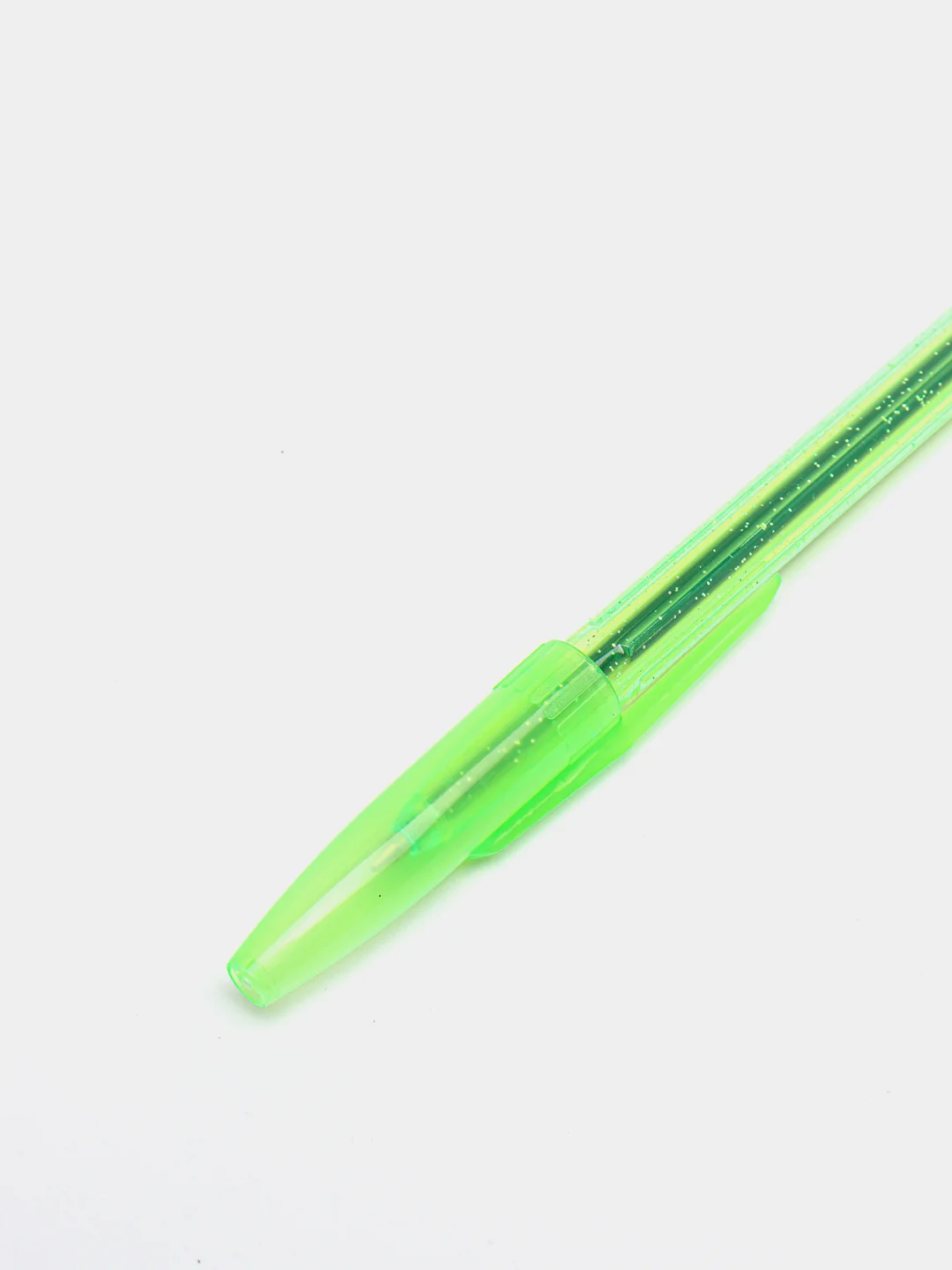 Желтый ручка ШАРИКОВАЯ СТАММ 511 NEON СИНЯЯ 1,0ММ, ПРОЗРАЧНЫЙ КОРПУС С БЛЕСТКАМИ 3 ШТ