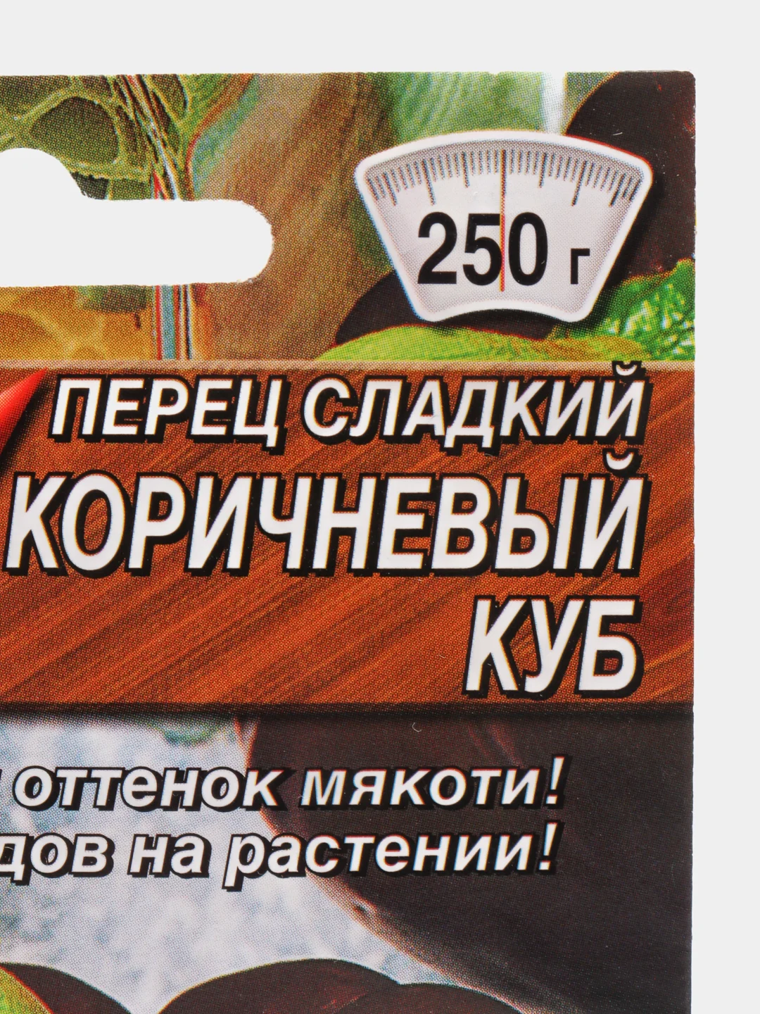 Перец Коричневый куб (семена)