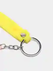 Желтый брелки силиконовые, 5 видов