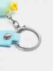 Голубой брелки силиконовые, 5 видов
