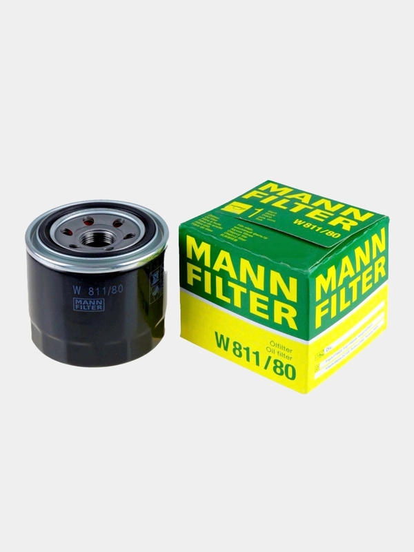 Масляный фильтр Киа / Хендай , Kia / Hyundai , Mann-filter W811/80