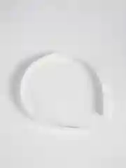 Белый ободок для волос