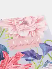 Коралловый мини-открытка на день рождения, подарочная открытка