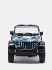 Синий металлическая машина Jeеp Wrangler Camo 2018 KT5420DA