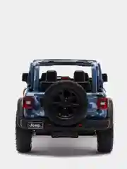Синий металлическая машина Jeеp Wrangler Camo 2018 KT5420DA