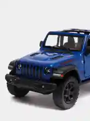 Синий металлическая машинка Jeep Wrangler 2018 KT5412DA