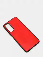 Красный чехол Huawei P Smart 2021, Хуавей П Смарт 2021 силиконовый под кожу
