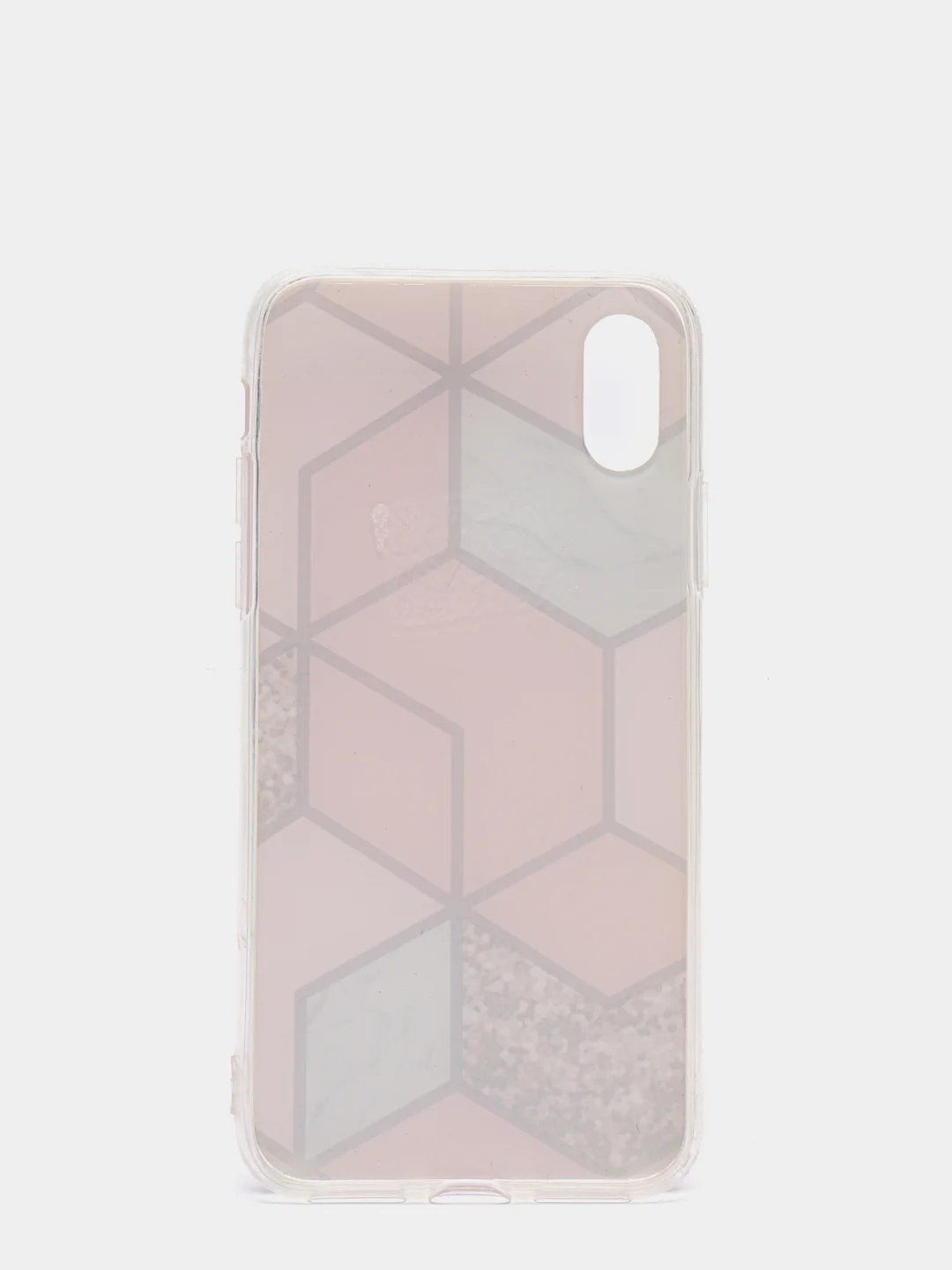 Бежевый чехол для iPhone X / XS