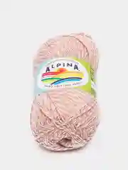 Пудровый пряжа Alpina "Lollipop", хлопок, 50 г, 175 м