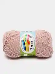 Пудровый пряжа Alpina "Lollipop", хлопок, 50 г, 175 м