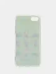 Бирюзовый чехол для iPhone 7 / 8 / SE, с рисунком